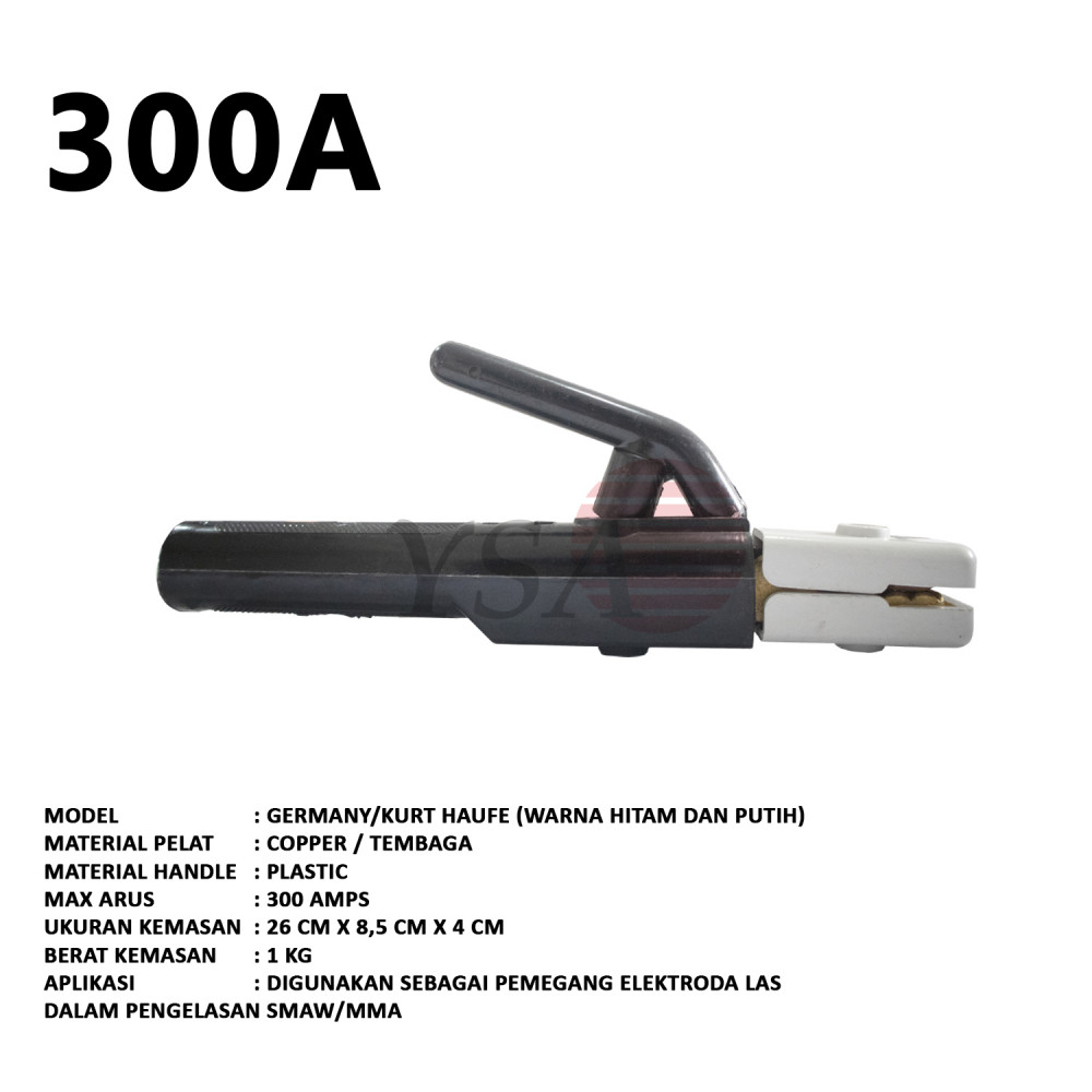 ARCTIC ELECTRODE HOLDER GERMANY 300A COPPER