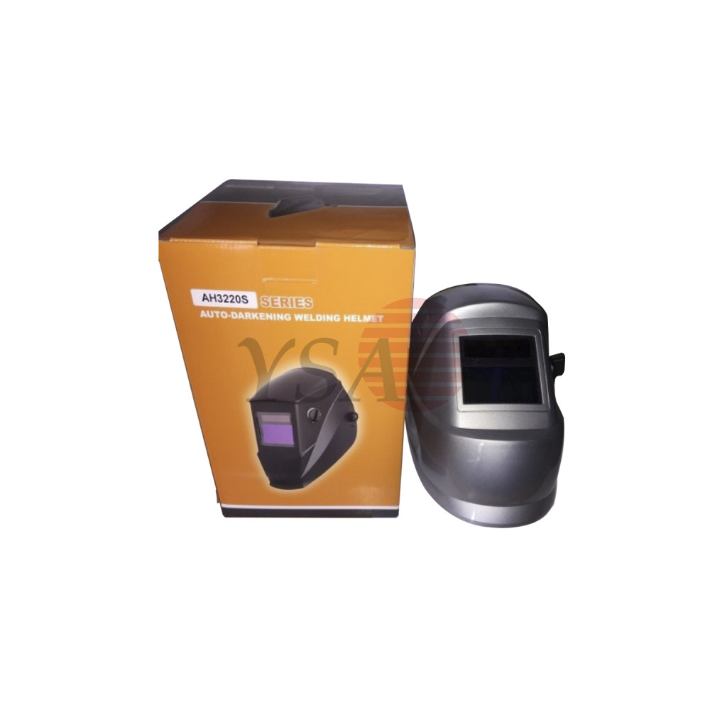 GUANGTONG AUTO DARKENING WELDING HELMET AH3220 SILVER