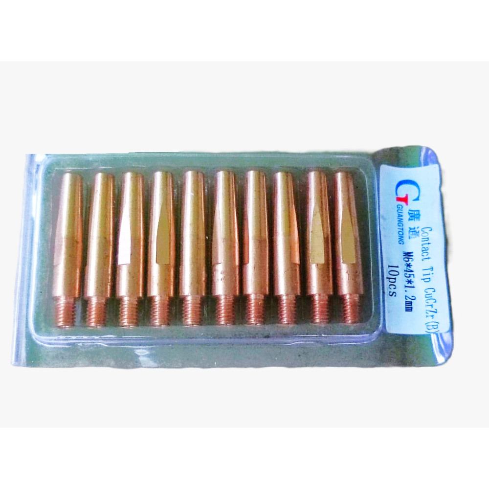 GUANGTONG CONTACT TIP M6X45X1.2 CUCRZR