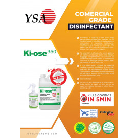 Disinfektan Ruangan Ki-ose (Membunuh COVID-19 dalam 5 Menit) 5L