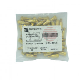 TBI MIG GUN TIP HOLDER 240-M6X26 (342P006012)