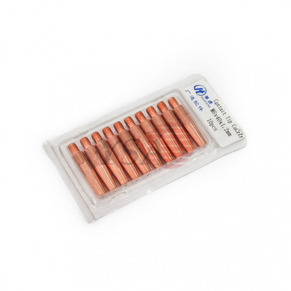 GUANGTONG CONTACT TIP M6X40X1.2 CUCRZR